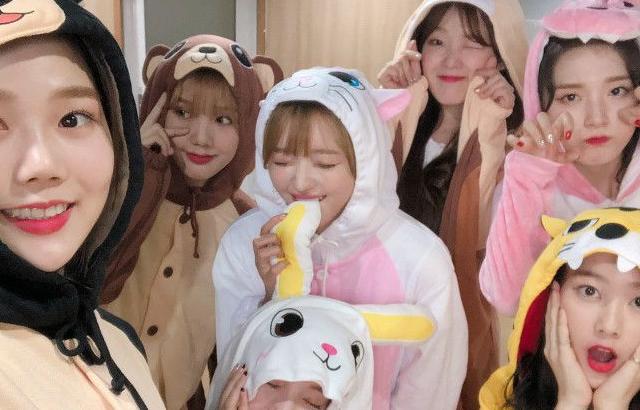 오마이걸 동물잠옷 (단체/효정/비니) + 181007 인기가요