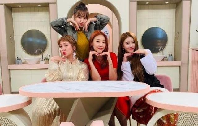 러블리즈 마매뷰3 이미주(Ft.달심언니,나래,유정)인스타
