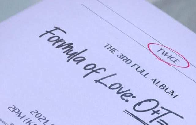 트와이스 정규 3집 Formula of Love: O+T=<3 티저
