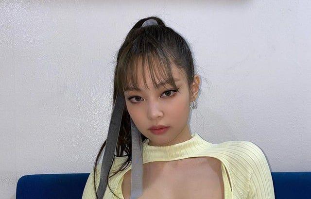 오늘자 찰랑찰랑 제니