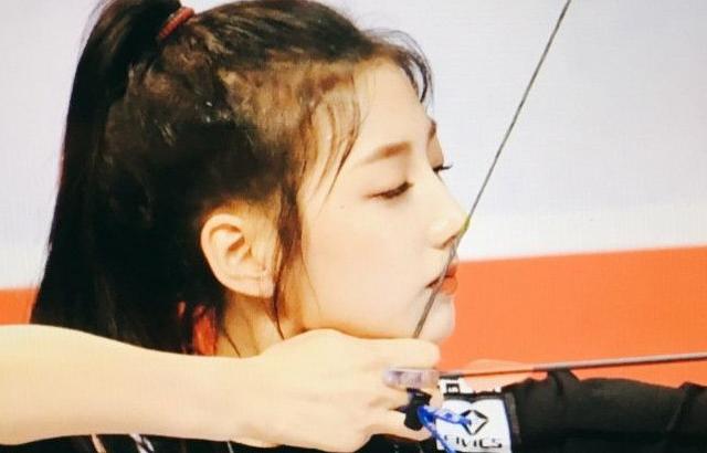 아육대 미주 케이 예인