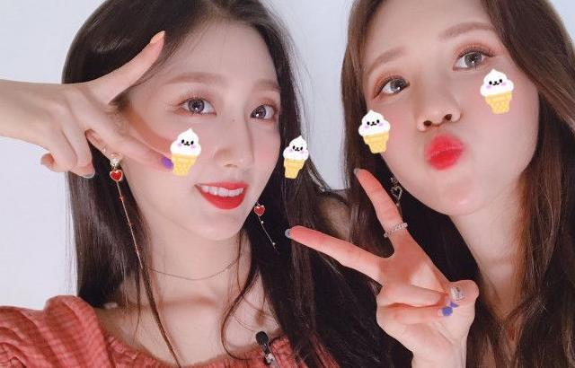 러블리즈 아이돌런치박스 명은,예인 트위터