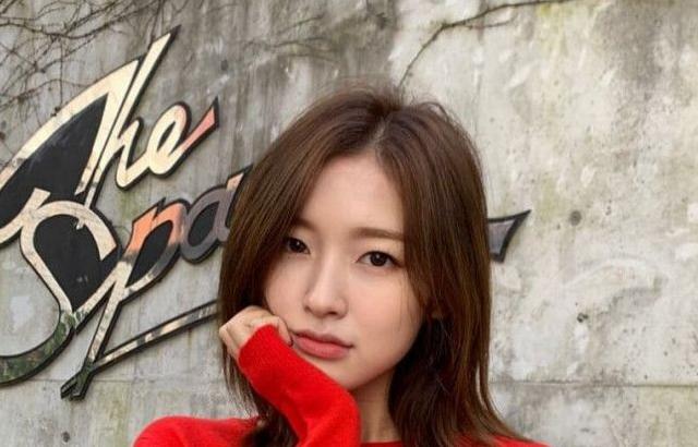 빨간 니트 검스 오마이걸 아린
