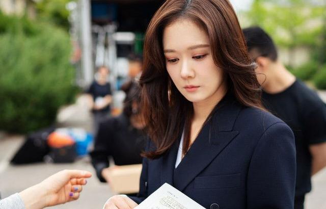 장나라 - 드라마 촬영현장