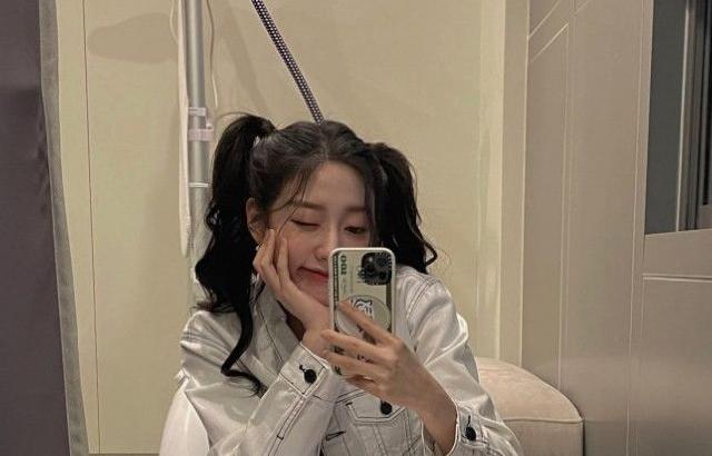 정예인 인스타_양갈래