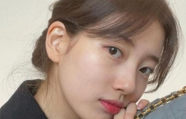 디올 공식 인스타그램에 올라온 수지